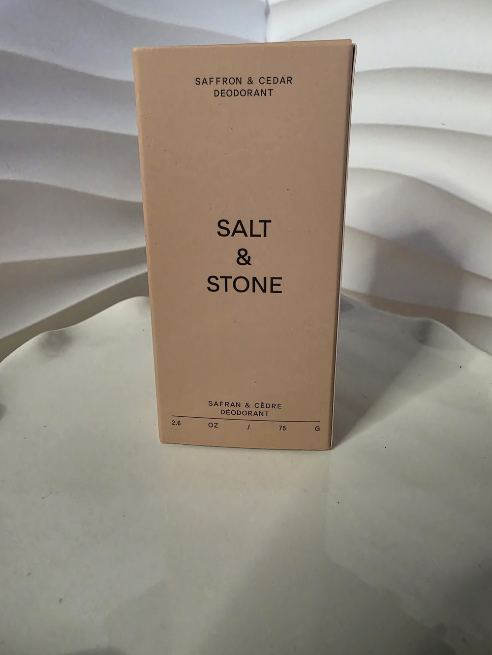 Salt & Stone Saffron & Cedar Deodorant